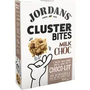 Jordans Cluster Bites Milk Chocolate 500g