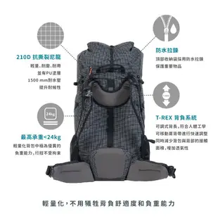 【2022新款】【Exped】Lightning 女款 輕量登山背包 60L