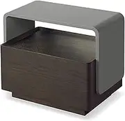 End Table for Couch, Side Tables Bedroom, Bedside Table Small Dresser, Wood End Side Accent Table Nightstand, for Living Room Or Bedroom(B,45 * 40 * 45CM)