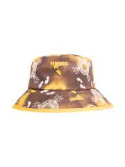 Hawthorn Hawks AFL Indigenous Bucket Hat Cap!