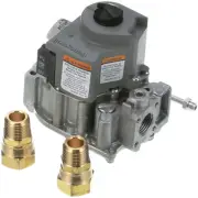 AllPoints 8012498 Natural Valve, Gas Safety Valve, 1/2" Inlet and Outlet, 24V