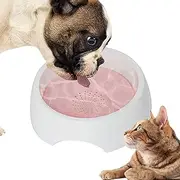 Pet Floating Water Dispenser - 1500ml Cat Fountains,Anti-Slip Pet Floating Supplies, Basic Dog No Drip, Large Capacity, Slow Drinking