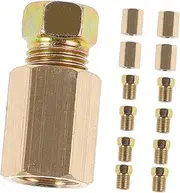 HEALLILY Brake Line Fitting Brake Line Connectors for Automotive Use Durable and Portable for Reliable Performance