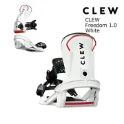 Clew Binding Freedom 1.0 White 23-24 White Binding Snowboard 23-23-24 Size M