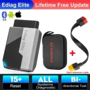 2025 KINGBOLEN Ediag Elite Lifetime free Car Diagnostic Tools OBD2 Scanner