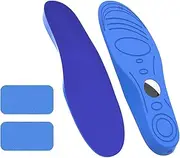 [Generic] Shoe Inserts - Cushion Insoles - Anti-lost Locator Arch Support Soft for Travel Hiking Beach Outdoor Elderly Shopping Activities