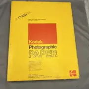 Vintage Kodak Polycontrast Rapid ii RC 8x10 Photo Paper 100 ct SEALED Med Weight