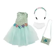 4pc Kruselings Outfit Birthday Party Set Accessory Costume For 23cm Dolls 3y+