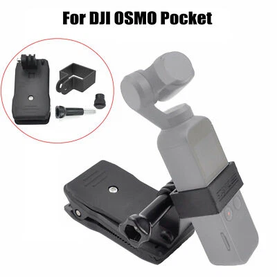 For DJI OSMO Pocket Handheld Camera Stand Bracket Mount Holder & Backpack Clip