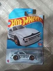 Hot Wheels Mazda Rx7 HW Rescue Series White Diecast 1/64th Scale Cars Toys