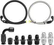 6AN Power Steering Hose Kit Compatible with LS Swap C10 Connects GM Type 2