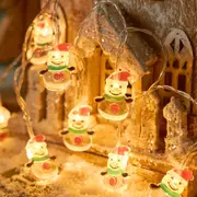 Snowman Fairy String Lights 2m