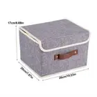 Fabric Folding Clothing Storage Box Home Closet Clothes Books Children Toys 1