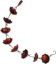 Iron Rain Chains for Downspouts Vintage Wind Chime Decor Rain Chain Bell Garden Decoration