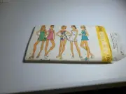 Simplicity Pattern 5696 Minidress Halter Swimsuit Tennis Panty size 42