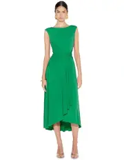 [Montique] Mia Jersey Dress in Jade