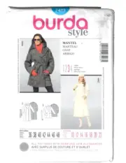 Burda Style Sewing Pattern 7423 Misses Winter Coat in 2 Styles 10-14-16-18-20-22