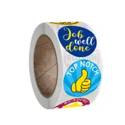 500 Pcs/roll Cute Cartoon Good Stickers Children Reward Label Encouragement Scrapbooking Decoration Stationery Sticker