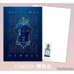 ＊葫蘆＊CHOU[DOCTOR WHO]TARDIS 帶我走 燙金酷卡