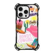 iPhone 16 Pro Bounce Case MagSafe Compatible Howdy Cowgirl