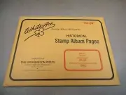 "WHITEACE" HISTORICAL STAMP ALBUM PAGES PALAU SINGLES PA-20 2003 FREE SHP.