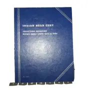 Vintage Whitman folder Indian cents 1856 to 1909 new& unused! 1948 printing /2nd