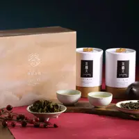 在飛比找蝦皮商城優惠-【茶鼎天】閑靜逸趣-杉林溪高山茶禮盒 (150g/罐*2)｜