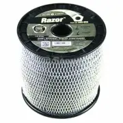 TRIMMER WHIPPER SNIPPER LINE 2.4mm TWISTED CORD 3lb 200m Stens silver streak