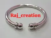 Thick Heavy Silver Bangle, 925 Sterling Silver Bangle, , Chunky Silver Bracelet,