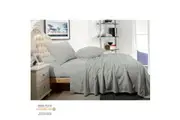 Ultra Soft Cashmere Touch Micro Flannelette Sheet Set Grey by Shangri La