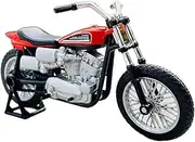 For Harley-Davidson Motorcycle 1972 XR750 1:18 Racing Car Model Alloy Motorcycle Model Toy Car Series