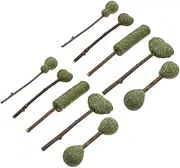 BESPORTBLE 10Pcs Catnip Lollipop Chew for Cats Natural to Clean Teeth and Stomach Interactive Fun for Indoor Cats Mixed Styles for Happy Playtime