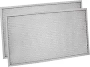 AcbbMNS Range Hood Filter Replacement, 553 x 316 x 8mm 5-Layer Aluminum Mesh Hood Grease Filter, 2-Pack