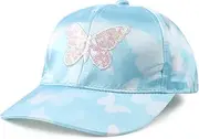 [XolngYYeng] Girls Baseball Cap Kids Cute Sun Hat Adjustable Trucker Hats Toddler Rainbow Floral Ponytail Caps Spring Summer