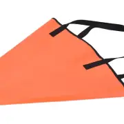 (Orange)PVC Drift Sock Sea Anchor Traction Rope Buoy Floating Ball Sea MU