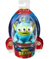 DISNEY PIXAR REMIX TOY STORY MOVIE ALIEN Sulley 3" FIGURE #03 Monsters Inc NIP