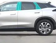 Car Exterior Body Film B C Window Pillar Scratch Prevention Membrane TPU PPF Paint Film Accessories，for GAC Aion LX 2019-2023 (Transparent)