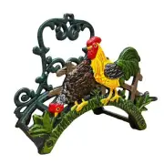 Cast Iron Heavy Duty Wall Mount Hose Hanger, Solid Metal Sturdy Decorative Wa...