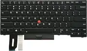 Intendvision Replacement US Keyboard for Lenovo ThinkPad T14 P14s 2020 Year / T14 Gen 2 / P14s Gen 2 Laptop (Not Fit T14s) Black (Backlight)