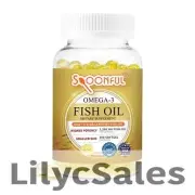Spoonful Mini Omega 3 Fish Oil 1290 mg Per Serving, 300ct