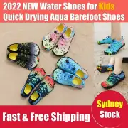 Kids Aqua Shoes Water Shoes Quick Dry Nonslip Breathable Barefoot Beach Shoes