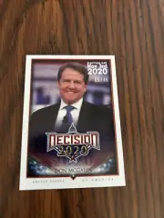 DECISION 2020 POLITACAL TRADING CARDS - DON McGAHN 09/45