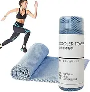 Cooling Towels for Hot Weather | Quick Dry Chilly Ice Feel Cooling Towel,Multifunctional Outdoor Gym Accessories Breathable Sweat Workout Rags for Fitness, Yoga