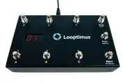 Looptimus Digital Mini 9-button USB MIDI Foot Controller - Black