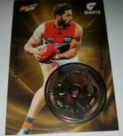 2019 AFL SELECT MILESTONE 200 GAMES GWS GIANTS CALLAN WARD (MG35)