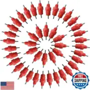 RONYOUNG 30PCS Automatic Chicken Water Nipple Drinker Feeders Poultry Hen Duc