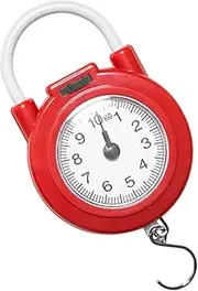 [Parliky] Travel Essential Compact Luggage Scale Hook for Travelers Anglers Accurate Easy to Use