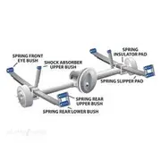 SuperPro Spring Shackle Upper Bushing Kit - SPF1853-4K