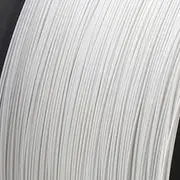38/36/34/30/28/26/24AWG 10M of UL1423 PTFE Wire Silver Plated Copper high Temperature Electronic Single core Micro Thin Cable(White,10 Meters_30AWG)