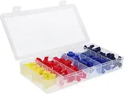 Generic 65pcs Terminal Clamp Box Plug Switch The Wire Female Connectors Electrical Connectors Speaker Wire Connector Wire Splice Connectors Wire Connectors Terminals Wire Terminals Plastic